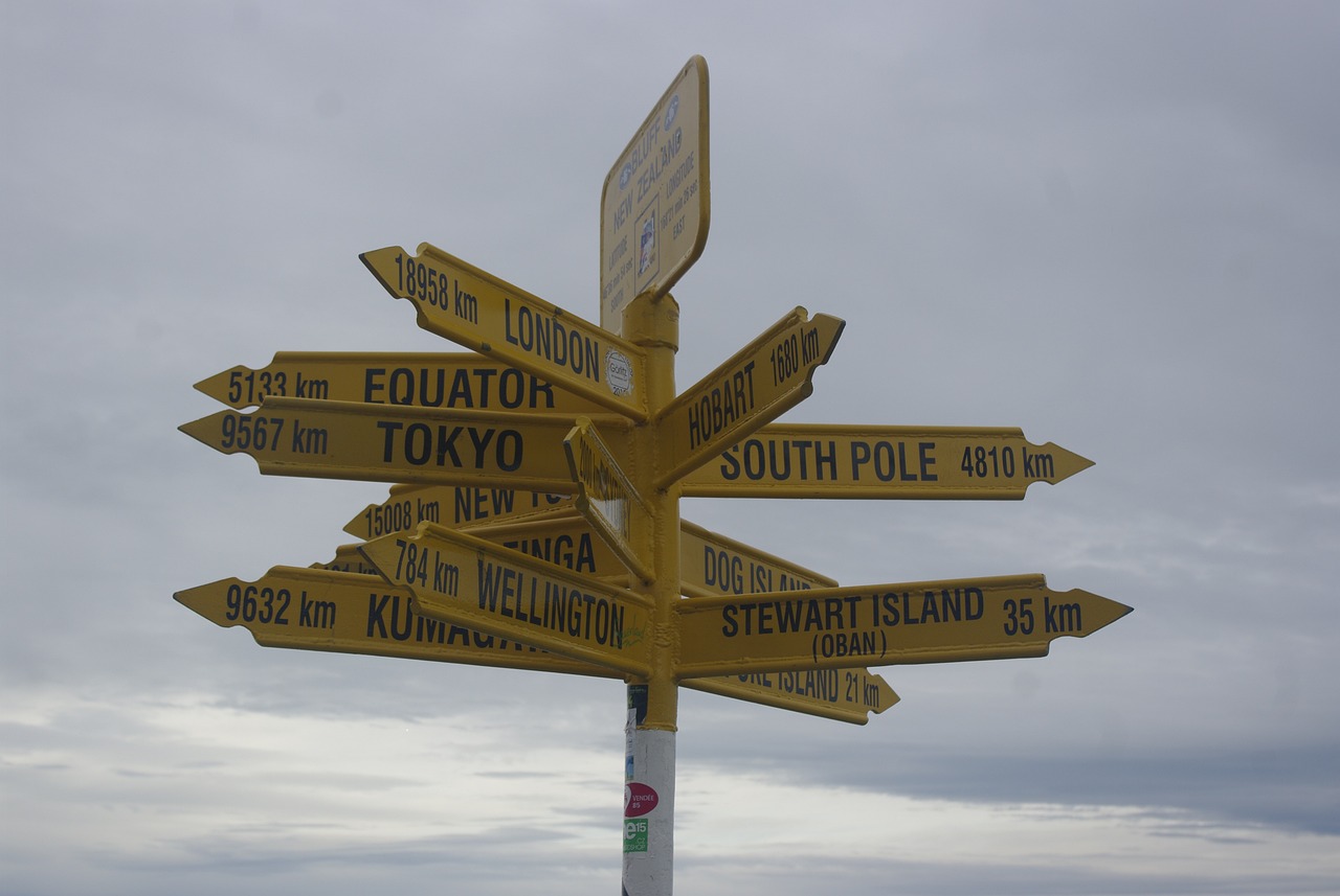 new zealand, directions, confusing